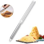 Wangchuang Paslanmaz Çelik Limon Zester ve Peynir Rende, Paslanmaz Çelik Gıda Rende Dilimleme, Parmesan, Zencefil, Küçük Hindistan Cevizi, Sarımsak, Çikolata, Meyveler Için Mutfak Aleti (Yurt Dışından) - Sofra Mutfak Gereci