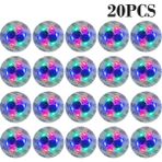 Wangchuang Renkli 20 Adet 6.0 cm 40 Adet LED Coaster Aydınlık Şişe Çıkartmalar Işıklar 6 cm Noel Bar Için Lambalar Ktv Düğün Parti Kokteyl Içecek Bardak Vazo Dekor (Yurt Dışından)
