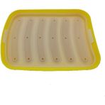 Wangchuang Sarı 6 In 1 Sosis Makinesi Dıy Sosis Yapma Kalıp Hot Dog El Yapımı Jambon Silikon Kalıp Bebek Maması Makinesi Mutfak Alet Pişirme Araçları (Yurt Dışından)