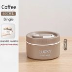 Wangchuang Stil TOW-C-600ML Yeni Termal Öğle Yemeği Kutusu Taşınabilir Japon Tarzı Bento Kutusu Öğrenciler Için Öğle Yemeği Kutusu Sızdırmaz Gıda Kabı Mikrodalga Fırın Yemek Takımı (Yurt Dışından) - Renkli