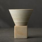 Wangchuang Yaratıcı Bir Retro Seramik Kahve Fincanı Koni Kaba Çömlek Çay Bardağı Japon Latte Çekme Çiçek Porselen Fincan Ev Yeni Çömlekçilik Kupa (Yurt Dışından) - Renkli
