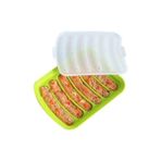 Wangchuang Yeşil 6ın1 Dıy Sosis Yapma Kalıp Hot Dog El Yapımı Jambon Silikon Kalıp Sosis Makinesi Bebek Maması Makinesi Mutfak Alet Pişirme Araçları 1 Adet (Yurt Dışından)