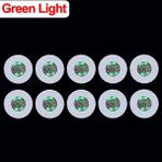 Wangchuang Yeşil Işık 2 Adet LED Coaster Çıkartmalar Içecek Bardağı Bardak Pedleri Lamba Şarap Likör Şişeleri Coaster Noel Düğün Parti Dekor Mat Yanıp Sönen Işıklar (Yurt Dışından)