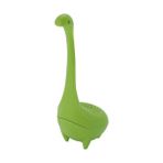 Wangchuang Yeşil Komik Silikon Çay Demlik Loch Ness Canavar Çay Süzgeçleri Nessie Dinozor Çay Kaçak Filtresi Uzun Saplı Aksesuar Mutfak (Yurt Dışından)