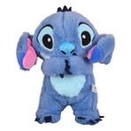 Wange Stitch Nefes Alan Çocuk Peluş Sakinleştirici Oyuncak Karikatür Bebek Müzik Işık Uyku Oyuncağı Pembe Stitch (Yurt Dışından) - Blue