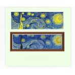 Wange Van Gogh Yıldızlı Gece Ay Yapboz - Dünyaca Ünlü Tabloların 300 Parça Işıklı Yapbozu (Yurt Dışından) - 32*21*20cm
