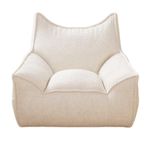 WANGHAI-666 Koltuk Lazy Sofa Zarif Okuyucular için, Küçük, Oturma ve Yataklı Kanepe, Yatak Odası (Beyaz)