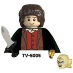 Wanglm TV5005 TV6401 Lord Yüzükler Filmler Goblin Sauron Ringwraith Sauron Merry Frodo Orklar Uruk-Hai Mini Figürler Aksiyon Oyuncak Çocuk TV6402 (Yurt Dışından) - Block Oyun parça