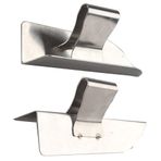 WANLIAN 2 adet set köşe malası paslanmaz, iç köşe malası ve dış köşe malası 145 x 40 mm köşe spatulası, alçı işleri için köşe malası, gümüş