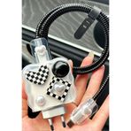 WANNA PROTECT iPhone 20W Uyumlu Şarj Kablosu Koruyucu, Adaptör Koruyucu, Kablo Spirali, 5'li Set, Dama Kalp Desenli KabloKoruyucu3lüSet