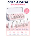 WANNA PROTECT Pencil 2./1. Nesil Pencil Pro/USB-C için iPad Pro/Mini/Air Dayanıklı 6 Yedek Uçları Ve Çantası