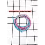WANNA PROTECT Şarj Kablosu Koruyucu, Spiral Kablo Sarma Örgü Kılıfı, Vaporwave TYCJO6Z6JN169860755003661