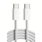 WANNACASE 60W Hızlı Ipad Iphone 15/16 Plus/16/17 Pro Max Uyumlu Hızlı Şarj Kablosu Örgü Usb-c Type-c Pd Kablo