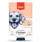 Wanpy 100 gr 12 Adet Pouch Tavuklu Yaş Köpek Maması