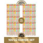 Wanpy 100'lü Karışık Kedi Krema Ödül Maması 100x14 gr 4 Farklı Lezzet - 100X 14 gr