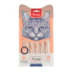 Wanpy 12 Adet Ton Balığı ve Somonlu 5 x 14 gr Sıvı Kedi Ödülü
