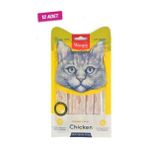 Wanpy 12 Adet - Wanpy Tavuklu Sıvı Kedi Ödülü 5X14 gr