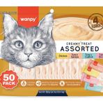 Wanpy 14 gr 50 Adet Karışık Krema Kedi Ödül Maması
