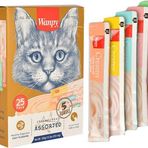 Wanpy 25x14 gr Karışık Puding Kedi Ödülü