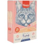Wanpy 25X14Gr Tuna Ve Shrimp Paket Sıvı Kedi Ödül Maması
