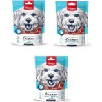 Wanpy 3x100 gr Oven Roasted Doğal Tavuklu ve Morina Balıklı Sandviç Köpek Ödülü