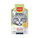 Wanpy 50 gr Kediler için Bal Kabağı ve Havuçlu Tavuk Eti Çorbası