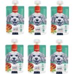 Wanpy 90 gr Taze Kuzu Etli Havuçlu Köpek Et Ezmesi