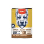 Wanpy Biftekli Tahılsız Yetişkin Konserve Köpek Maması - 375 Gr 1 Adet