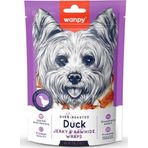 Wanpy Deri Üzerine Ördek Sarılı 100 gr Köpek Ödül Maması