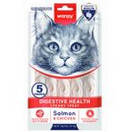Wanpy Digestive Health Somon Balığı Ve Tavuk Krema Kedi Ödül 5*14 Gr