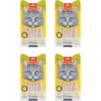 Wanpy Digiworld Tavuklu 5X14 gr Sıvı Kedi Ödülü x 4 Adet