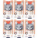 Wanpy Digiworld Ton Balığı&somon Sıvı Kedi Ödül Maması 5X14GR - 6 Paket