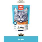 Wanpy Gerçek Tavuk Fileto Jerky Strips Yumuşak Kedi Ödül Maması 80 gr