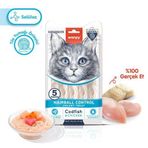 Wanpy Hairball Control Morina Balığı&tavuk 5X14 gr Krema Kedi Ödül Maması