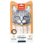 Wanpy Kedi Ödül Maması 5 Adet 14 gr Kremalı Tavuk ve Yengeç Lezzeti Yavru Kediye Uygun