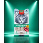 Wanpy Kedi Ödül Maması Super Foods Kremalı Lambalı & Pancar & Zerdeçal Içerikli 70G (4+1 Free) Tahılsız Kedi Kreması