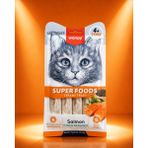 Wanpy Kedi Ödül Maması Super Foods Kremalı Somonlu & Chia & Deniz Yosunu Içerikli 70G (4+1 Free) Tahılsız Kedi Kreması