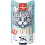 Wanpy kedi ödül Ton & Morina Balıklı Sıvı Ödül Maması 25x14 gr.