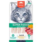Wanpy Kedi Ödülü Kuzu Etli Pancar & Zerdeçallı 14 gr x 5 Li