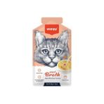 Wanpy Kediler İçin 50x12 GR Somon ve Ton Balığı Eti Çorbası