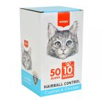 Wanpy Morina Balığı-Tavuk Kedi Ödülü 60X14 Gr ( Hairball Control) 60'Lı Kutu