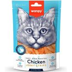 Wanpy Oven Roasted Jerky Strips Yumuşak Tavuklu 80 gr Kedi Ödülü