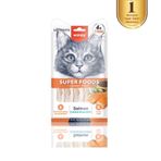 Wanpy Superfood Somonlu, Chia & Deniz Yosunlu Krema Kedi Ödülü 5×14 Gr - 14 gr