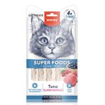 Wanpy Superfood Ton Balıklı, Yaban Mersini ve Kızılcıklı Krema Kedi Ödülü 5x14 Gr