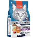 Wanpy Tahılsız Somon&tuna Sterilised Kısırlaştırılmış Kedi Maması 1,5 kg - Somon Balığı