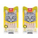 Wanpy Tavuklu Sıvı Kedi Ödülü 5x14 Gr 2li paket