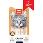 Wanpy Tavuklu Ve Yengeçli Sıvı Kedi Ödül Maması 14 Gr 5'Li X 3 Adet