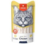 Wanpy Tavuklu Yengeçli Sıvı 25x14 gr Kedi Ödül Maması