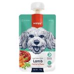 Wanpy Taze Kuzulu Havuçlu 90 gr Köpek Et Ezmesi