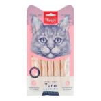 Wanpy Ton Balığı ve Karidesli Sıvı Kedi Ödül Maması 5 x 14 gr Premium Kalite Lezzetli Atıştırmalık - 1 kg